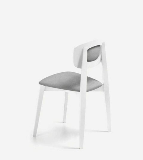 Kibuc Silla Craft Tapizada Pata Blanco  Sillas